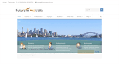 Desktop Screenshot of futureinaustralia.com